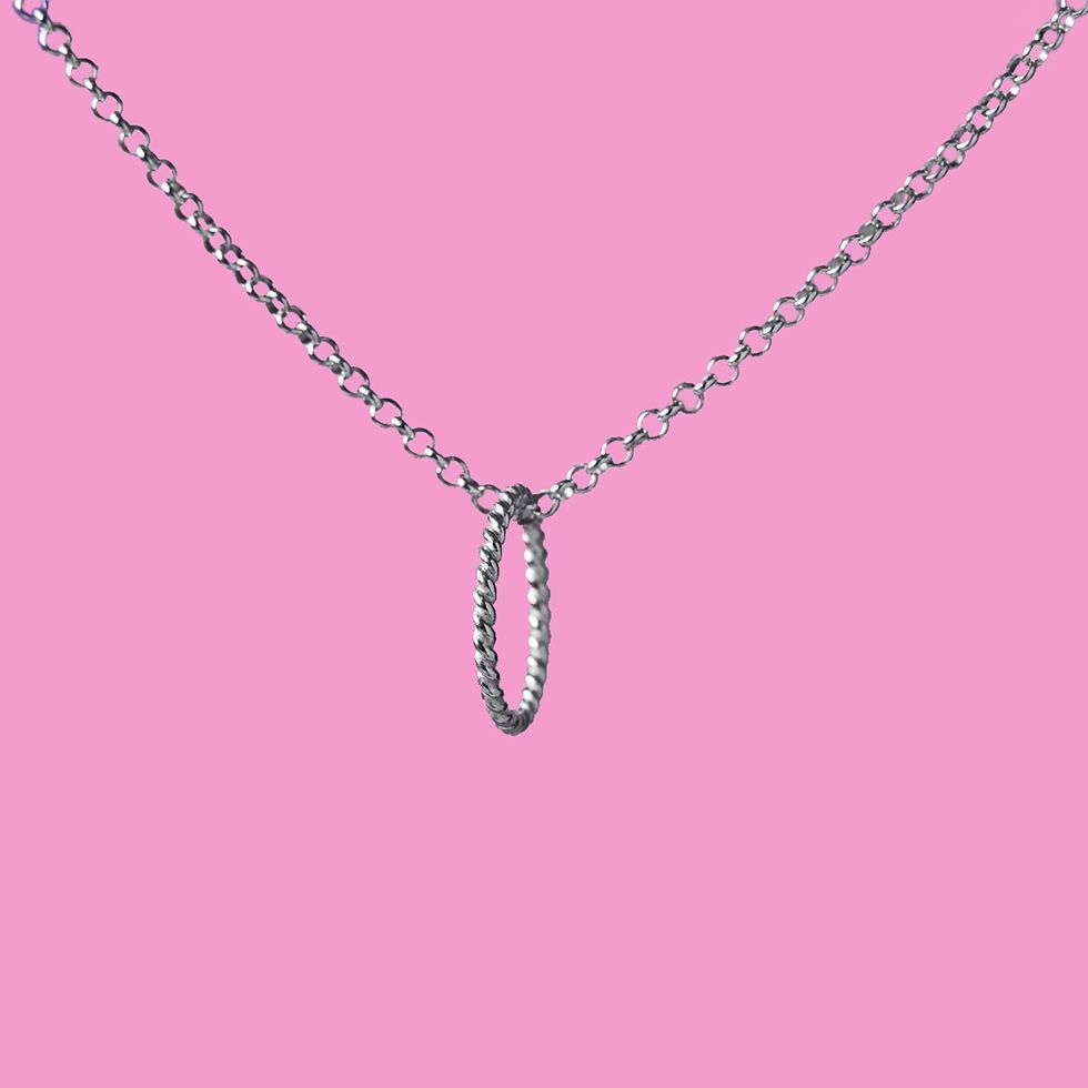 colgante braid cadena